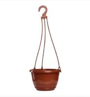 Цветочный горшок Глория 5,6л терракотовый с прикрепленным поддоном