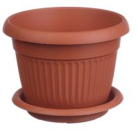 Кашпо ЛИВИЯ 4,6л терракот М3020