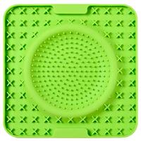 Миска силикон для медл.кормления 20х20х1,5см М-4 фисташковый