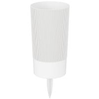 Вазон д/срезки Версаль 150*280мм с колышком белый М8940 /12шт/ Альтерн Вазон д/срезки Версаль 150*280мм с колышком белый М8940 /12шт/ Альтерн