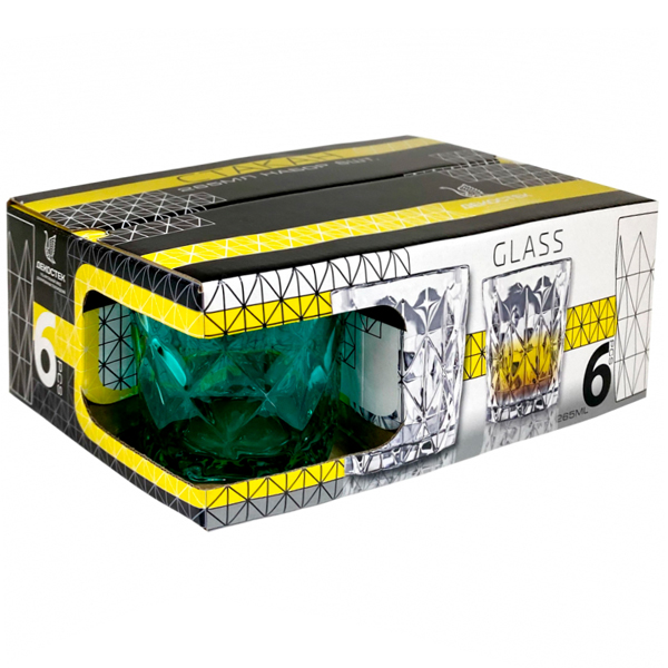 Набор стаканов Олива (6шт) 265мл /5102-Н5/4шт/ДК