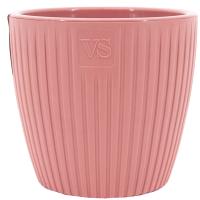 Кашпо Эви VipSet 4,5л пудра с вставкой /8шт/ЭД