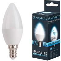 Лампа светодиодная Свеча LED С37-7-E14-6500 холодный свет 109290 /100шт/ Energy
