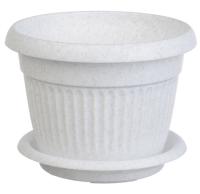 Кашпо ЛИВИЯ 4,6л мрамор М3020