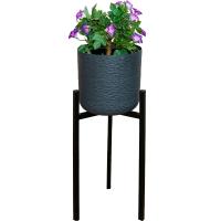 Подставка ЛОФТ черный 1 горшок 32-55см РЗДИ