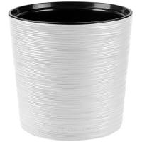 Кашпо La Decoro 7,5л белый с вставкой КШ-0687 /шт/ПП Кашпо La Decoro 7,5л белый с вставкой КШ-0687 /шт/ПП