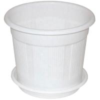 Кашпо №3 3,5л белый  Кашпо №3 3,5л белый