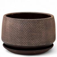 Лен венге плошка 17см 52-104/747016