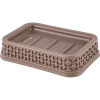 Мыльница Plast Team OSLO шоколадный мокко PT1346 /24шт/ПТ