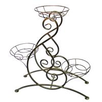 Подставка РЗДИ Конек на 3 горшка графит 423 Подставка РЗДИ Конек на 3 горшка графит 423