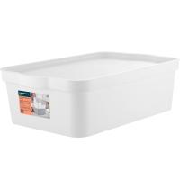 Ящик д/хранения 14л Keeplex Trendy с крышкой белый KL3504 /8шт/ПР Ящик д/хранения 14л Keeplex Trendy с крышкой белый KL3504 /8шт/ПР