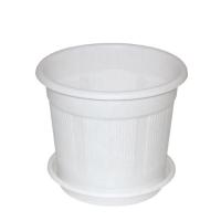 Кашпо №0 0,5л белый  Кашпо №0 0,5л белый