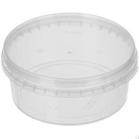 Банка 0,360л с крышкой прозрач d-95 /198шт/ АУ