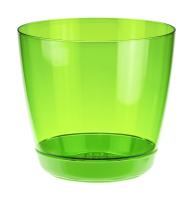 Кашпо ОРХИДЕЯ 1,5л прозрачно-зеленый М3050 Кашпо ОРХИДЕЯ 1,5л прозрачно-зеленый М3050