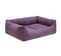 Лежанка прямоуг. пухлая №3 Манеж-бархат фиолет 65*49*16см/94433фиолет/Дарэлл