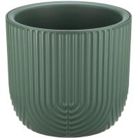 Кашпо РАМОНА D280 7,8л нефритовый с вставкой М3263 /1шт/М-пласт