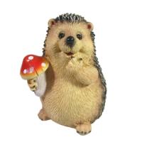 Ежик с мухомором L9W8,5H11  713758/F773 Ежик с мухомором L9W8,5H11  713758/F773