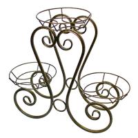 Подставка РЗДИ Лира на 3 горшка графит 463 Подставка РЗДИ Лира на 3 горшка графит 463