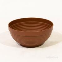 Кашпо-миска Парма 2,7л терракотовый 5PL0216  Кашпо-миска Парма 2,7л терракотовый 5PL0216