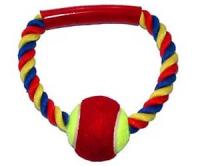 Игрушка для собак Аппорт с ручкой, кольцо с мячом/R1068 Игрушка для собак Аппорт с ручкой, кольцо с мячом/R1068