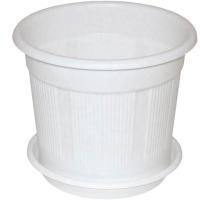 Кашпо №4 5л белый  Кашпо №4 5л белый