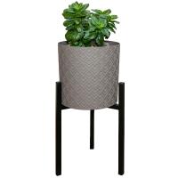 Подставка ЛОФТ черный 1 горшок 32-40см РЗДИ