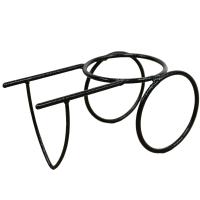 Подставка Настольная РЗДИ Тачка мини 1 горшок черная