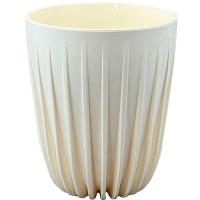 Кашпо Сигма 4,5л ваниль с вставкой 19*23см СИ19-31 /4шт/ЛГ Кашпо Сигма 4,5л ваниль с вставкой 19*23см СИ19-31 /4шт/ЛГ