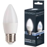 Лампа светодиодная Свеча LED С37-10-E27-4000 нейтральный свет 109302 /100шт/ Energy