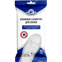 PREGRADA Салфетки влажные для обуви и белых подошв (15шт) PREGRADA Салфетки влажные для обуви и белых подошв (15шт)