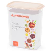 Контейнер д/сыпуч. прод. 3л Лайт бежевый М8787 /24шт/ Альтерн