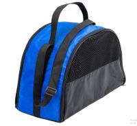 Сумка переноска ЧИП Конверт-Полукруг №1расклад.с карм.и ремн. 40*20*27см васильк./9056василек/Дарэлл