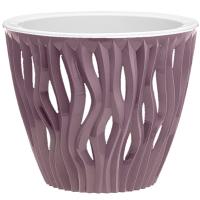 Кашпо Вдохновение 2,25л пыльная роза КШ-9965