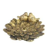 Подставка декор Цветок с парой птичек 713967/D164