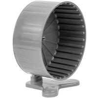 Игрушка для грызунов Колесо D140 Литое Пластик полузакрытое на подставке/3161