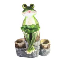 Лягушка на бамбуке L21W40H55  718016/K163 Лягушка на бамбуке L21W40H55  718016/K163