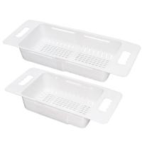 Дуршлаг раздвижной д/раковины универсальный 02079 /20шт/Милих