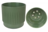 Кашпо Бета 4,2л нефритовый Б19-32  Кашпо Бета 4,2л нефритовый Б19-32