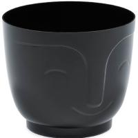 Кашпо ATENA 2,2л 16,5*14см черный 197 /5шт/ Кашпо ATENA 2,2л 16,5*14см черный 197 /5шт/