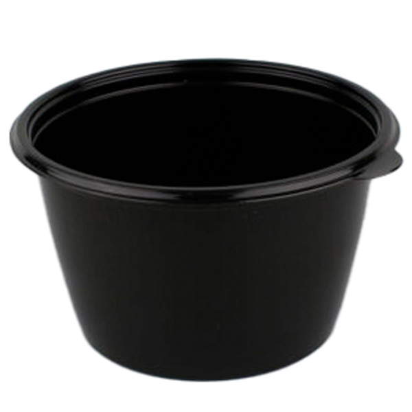 Контейнер 750мл (50шт) с крышкой черный К-144 ВЗЛП /6шт/АУ