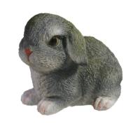 Зайка отдыхает (серый) L17W12H14 713597/F711 Зайка отдыхает (серый) L17W12H14 713597/F711