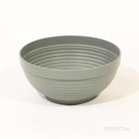 Кашпо-миска Парма 2,7л серый муссон 5PL0215 Кашпо-миска Парма 2,7л серый муссон 5PL0215