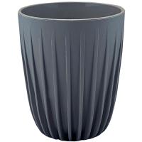 Кашпо Сигма 4,5л антрацит с вставкой 19*23см СИ19-12 /4шт/ЛГ Кашпо Сигма 4,5л антрацит с вставкой 19*23см СИ19-12 /4шт/ЛГ
