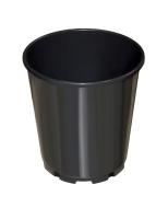 Горшок для рассады 7л черный литье 20,5*25,5см