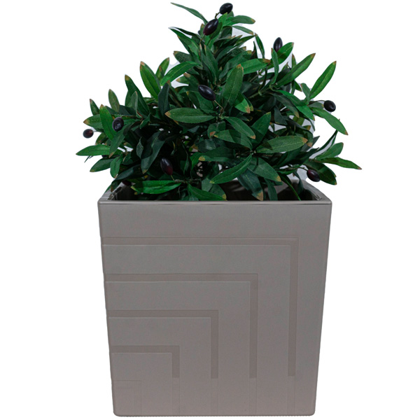 Кашпо Квадро 13л фраппе КВ25-90