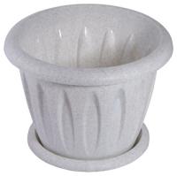 Кашпо "Фелиция" 6,4л мрамор С105М