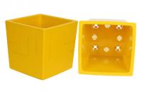 Кашпо Квадро 1,2л медовый КВ12-34