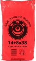 Пакет фасовочный ПНД 14*8*38см 1000шт WWW красный Пакет фасовочный ПНД 14*8*38см 1000шт WWW красный