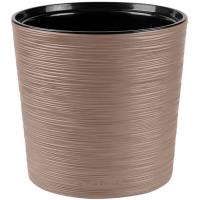 Кашпо La Decoro 7,5л пралине с вставкой КШ-0691 /шт/ПП Кашпо La Decoro 7,5л пралине с вставкой КШ-0691 /шт/ПП