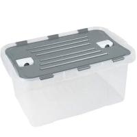 Контейнер д/хранения 10л серый двойная крышка /36767/VERDE Контейнер д/хранения 10л серый двойная крышка /36767/VERDE